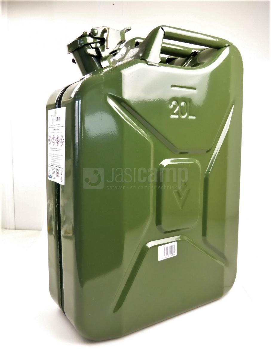 Door Ideaal Cusco Jerrycan 20 liter metaal groen RAL 6003 nr. 82.00.00